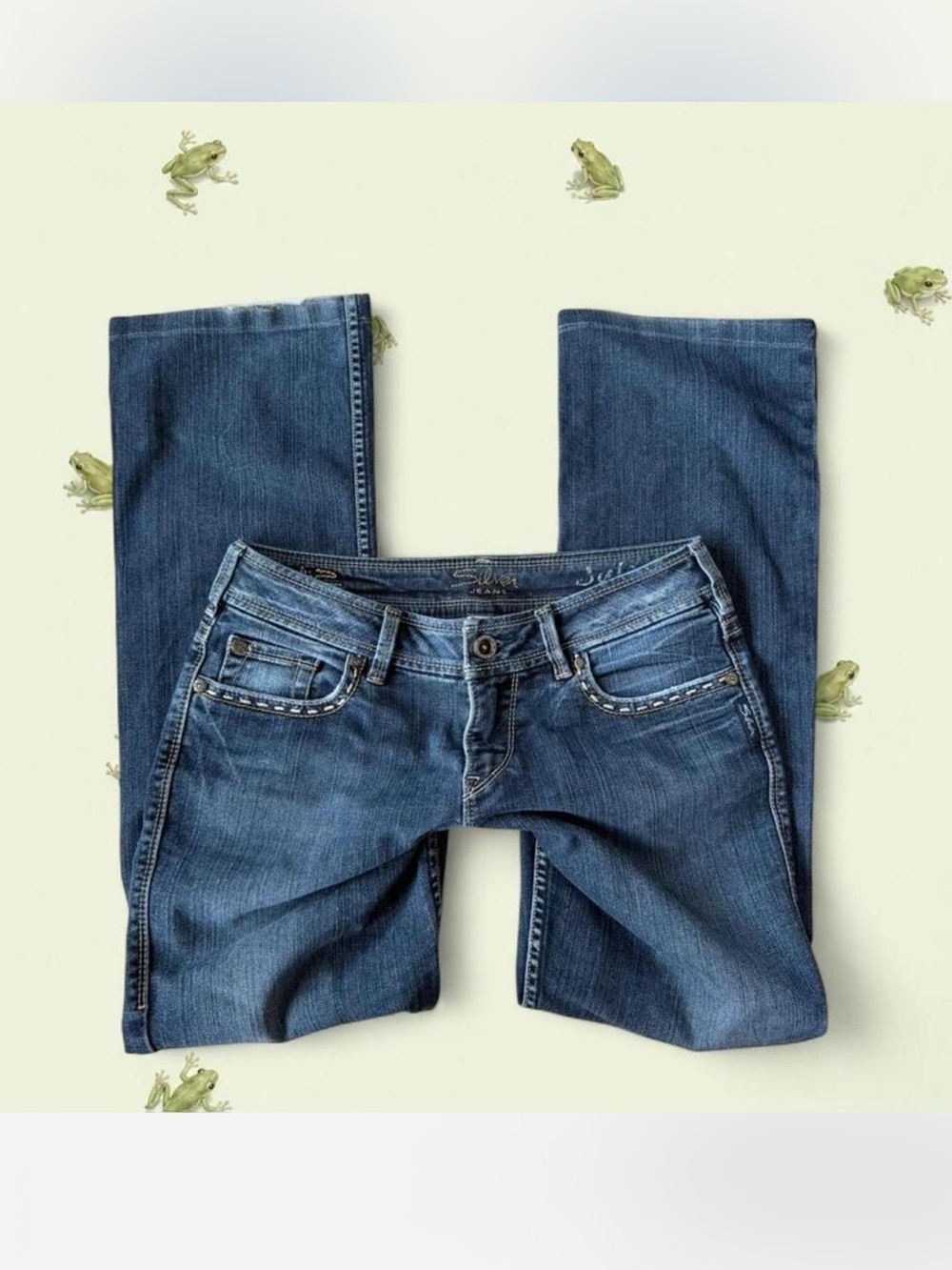 silver jeans Julia bootcut pants